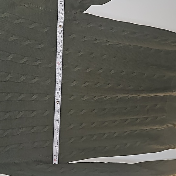 Roundtree & Yorke Longsleeve Sweater Dark Green Men's Small - Picture 5 of 9